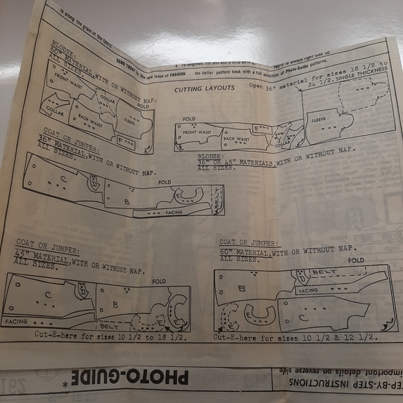 VTG GRIT DRESS PATTERN - Picture 6 of 7